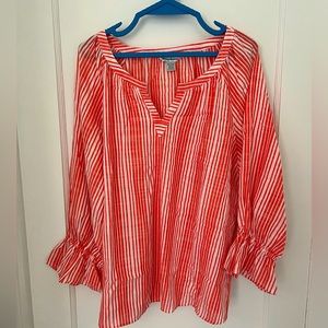Tommy Bahama stripe blouse